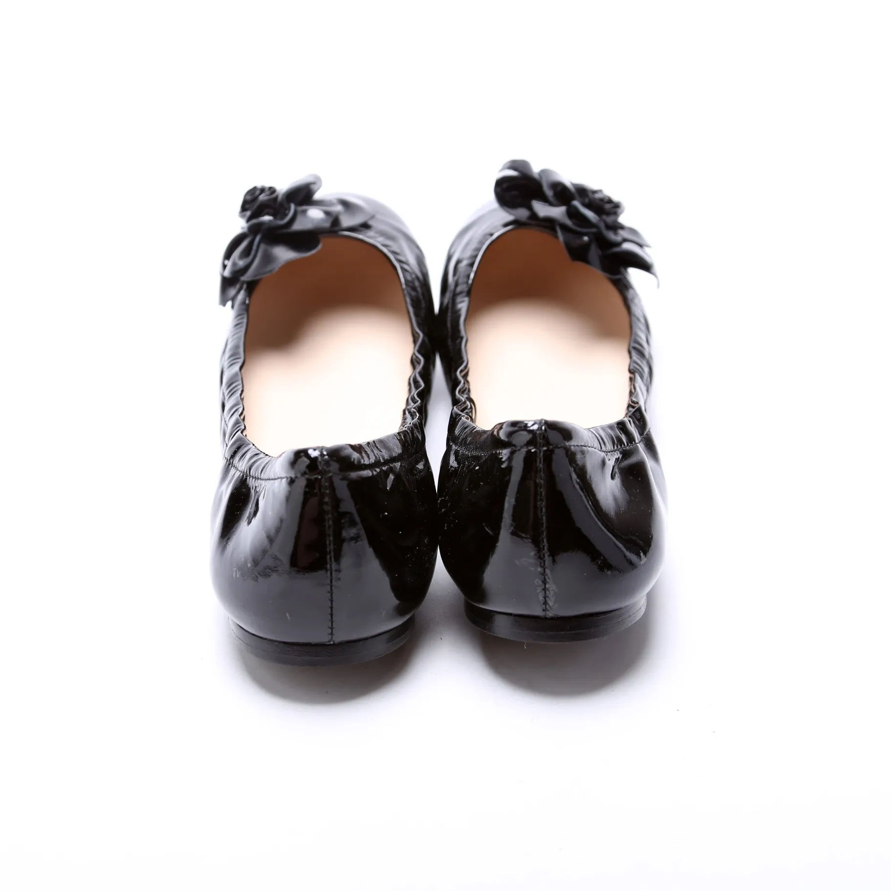 Ballet Flower Flats Patent Size 39.5
