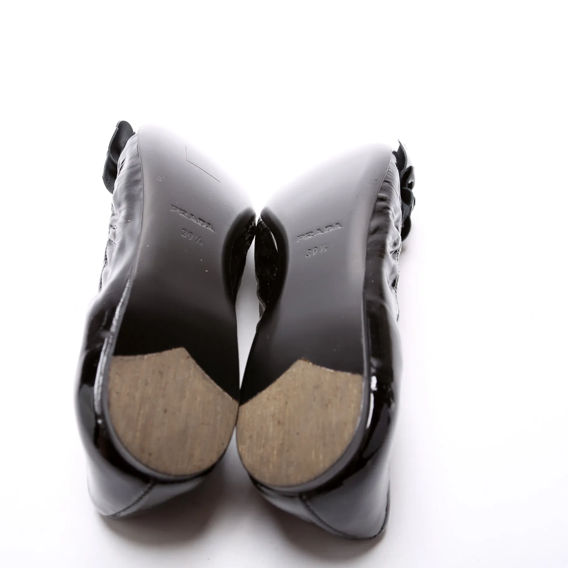Ballet Flower Flats Patent Size 39.5