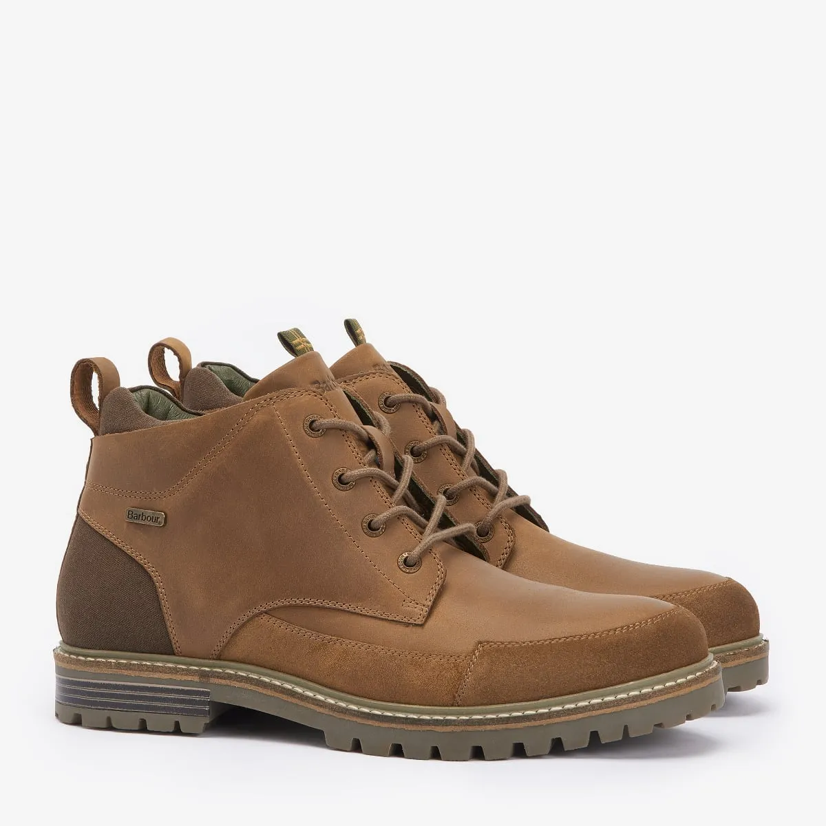 Barbour Quartz Men's Derby Boots | Tan