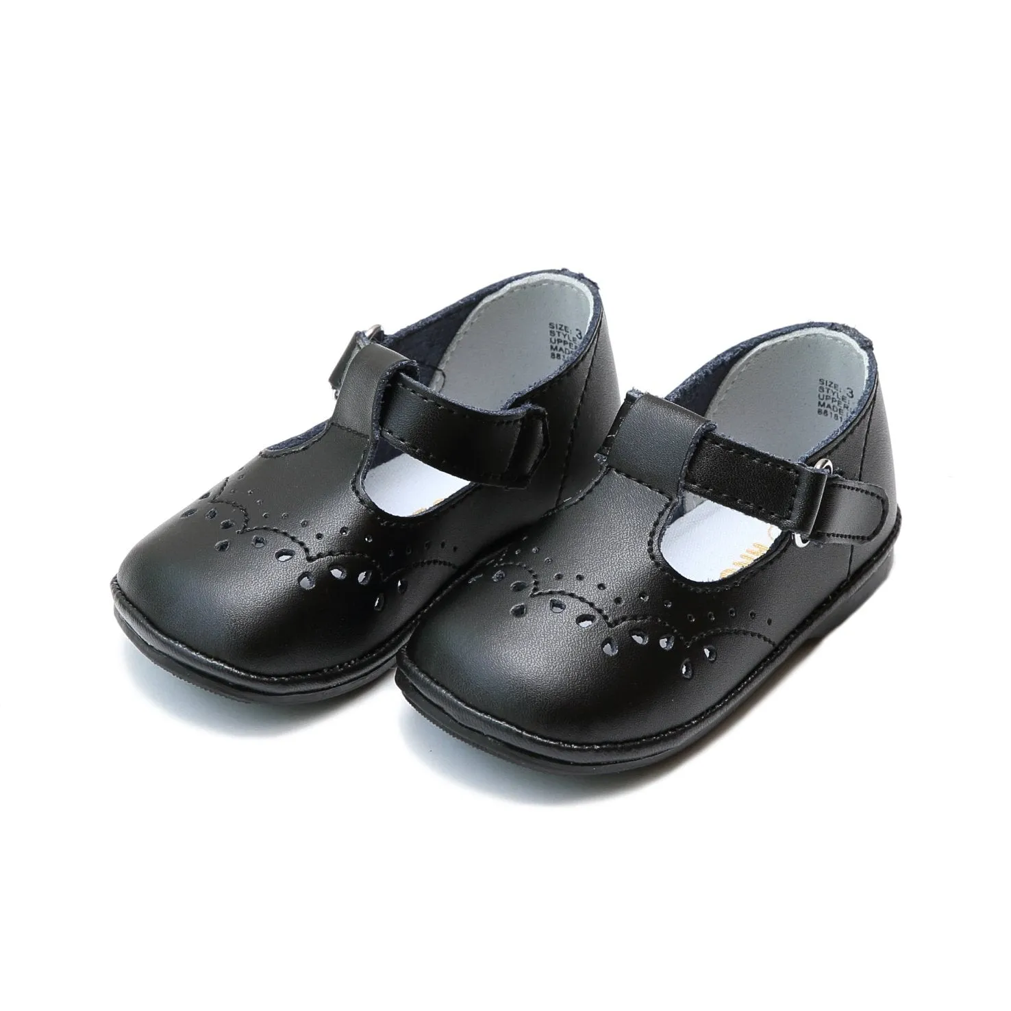 Birdie Leather TStrap Mary Jane - Black