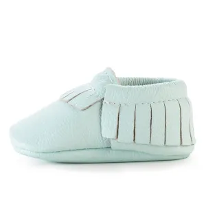 BirdRock Baby Seafoam Green Moccasins