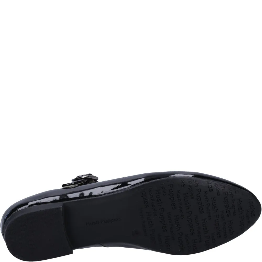 Black Patent Melissa Strap Shoes