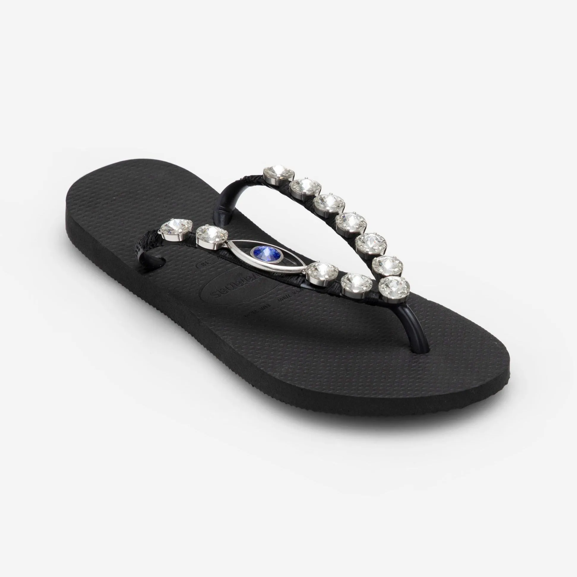 Blue Eye Flip Flops