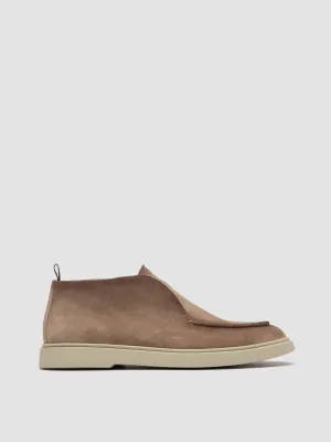 BONES 003 - Brown Suede Chukka Boots