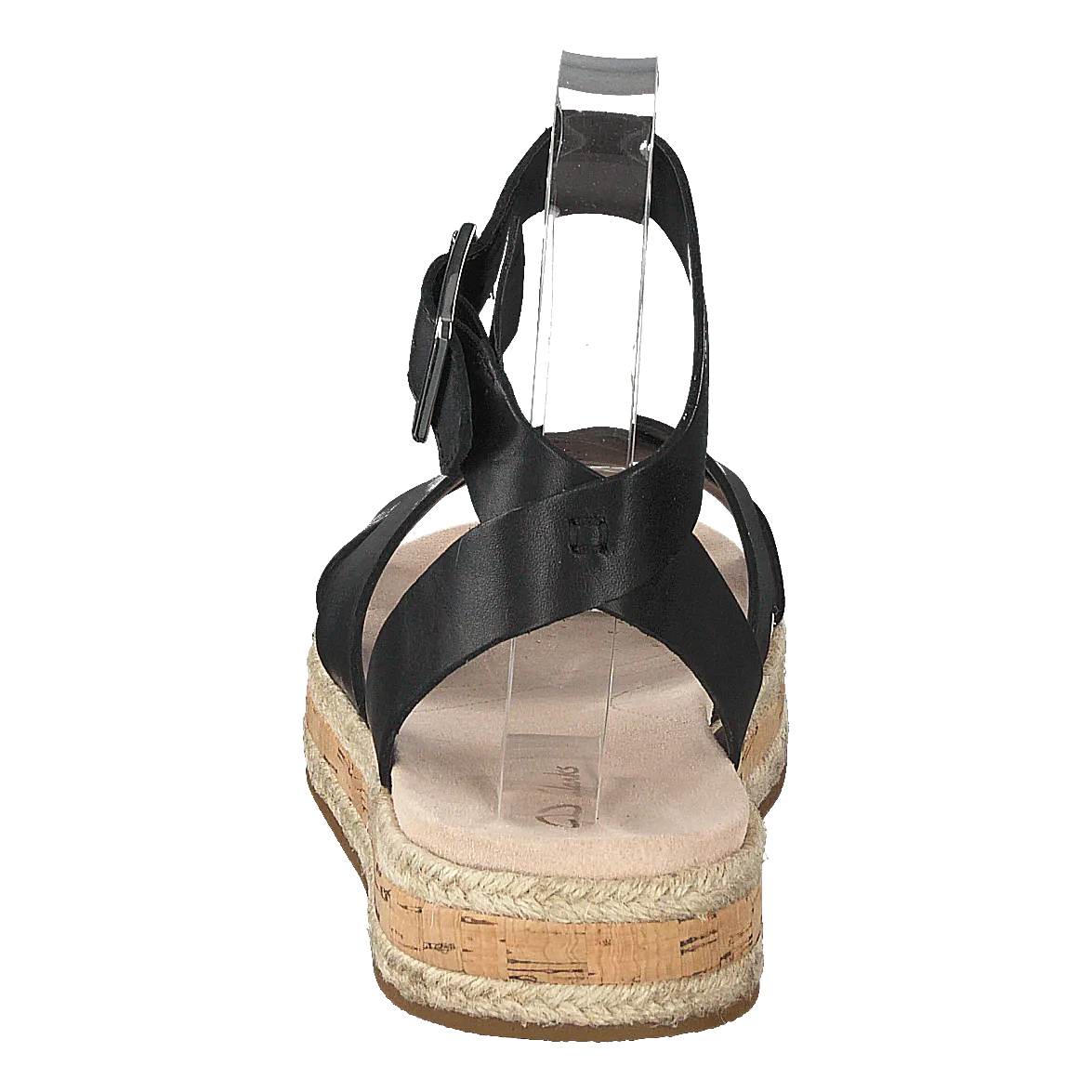 Botanic Poppy Black Leather