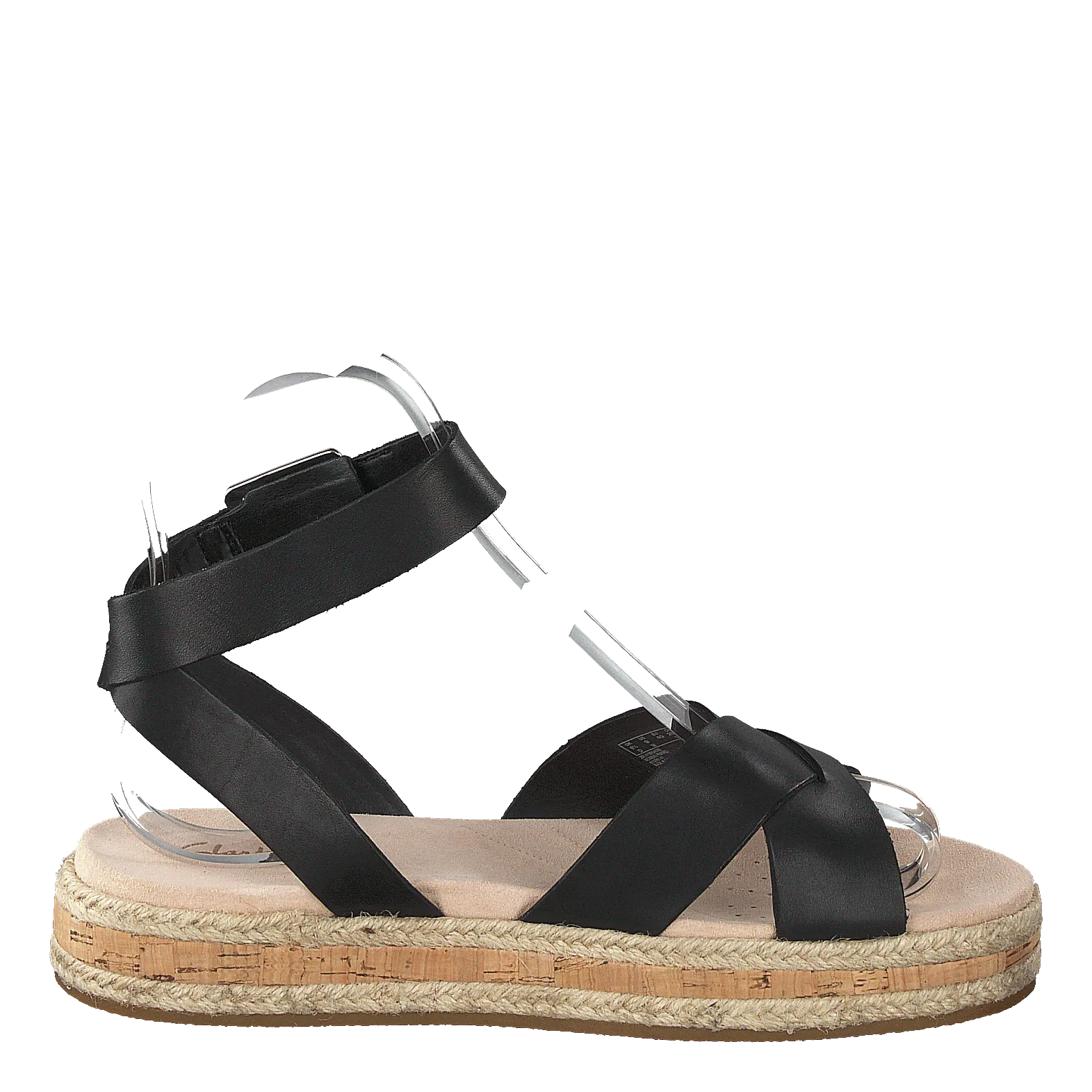 Botanic Poppy Black Leather