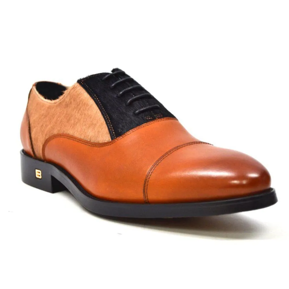 British Walkers Albert Men's Genuine Pony Skin Leather Dress Shoes