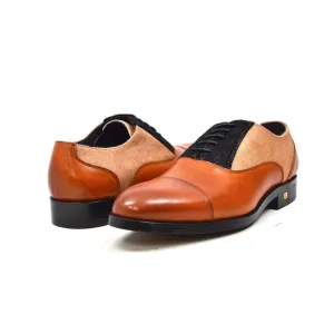 British Walkers Albert Men's Genuine Pony Skin Leather Dress Shoes