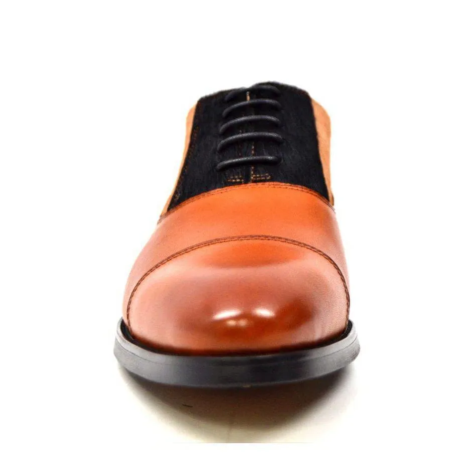 British Walkers Albert Men's Genuine Pony Skin Leather Dress Shoes