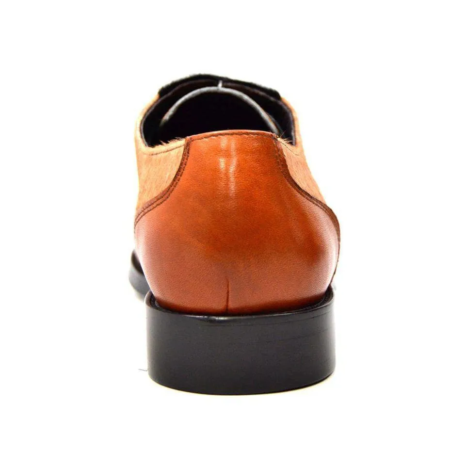 British Walkers Albert Men's Genuine Pony Skin Leather Dress Shoes