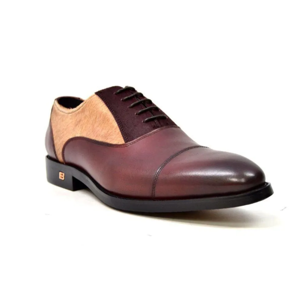 British Walkers Albert Men's Genuine Pony Skin Leather Dress Shoes