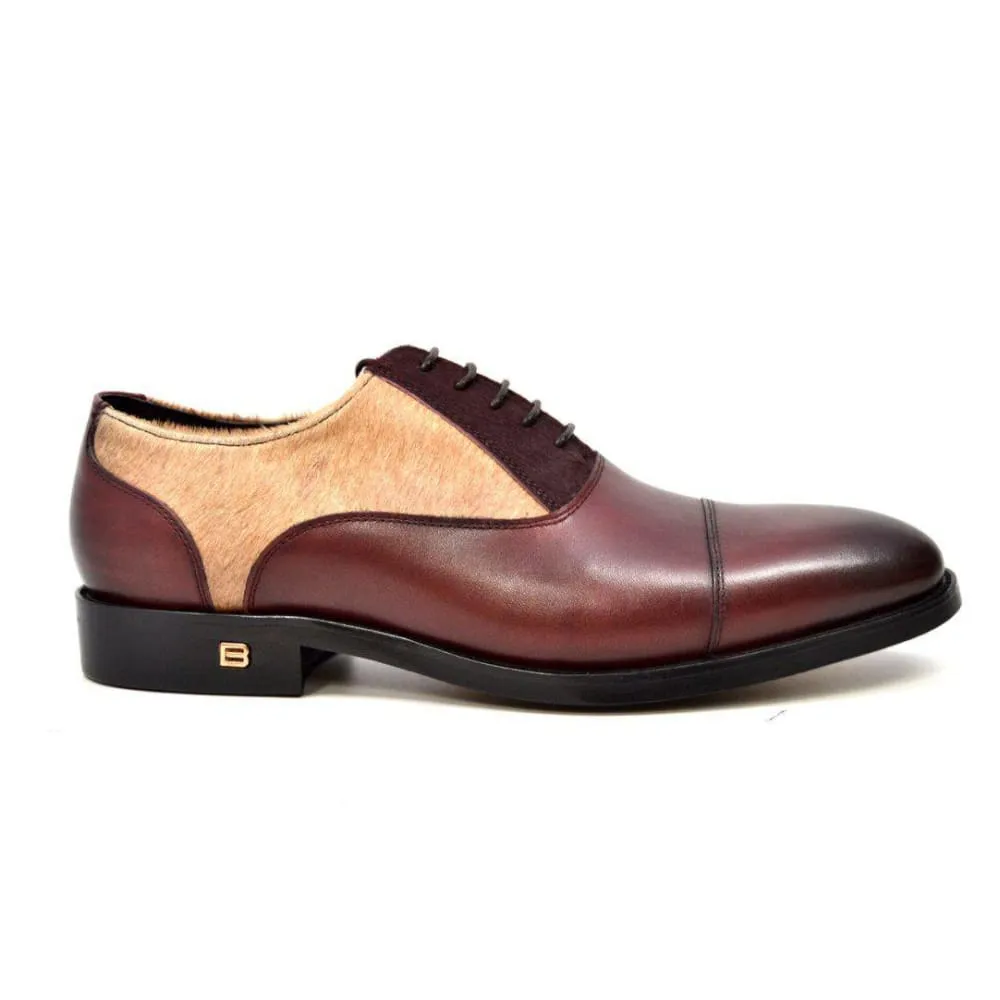 British Walkers Albert Men's Genuine Pony Skin Leather Dress Shoes