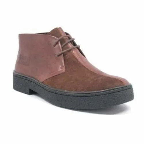 British Walkers Playboy Men's Brown Leather Suede