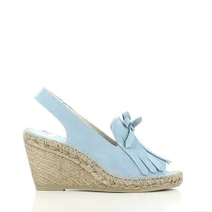 Calzanor 2015 Light Blue Slingback Espadrilles