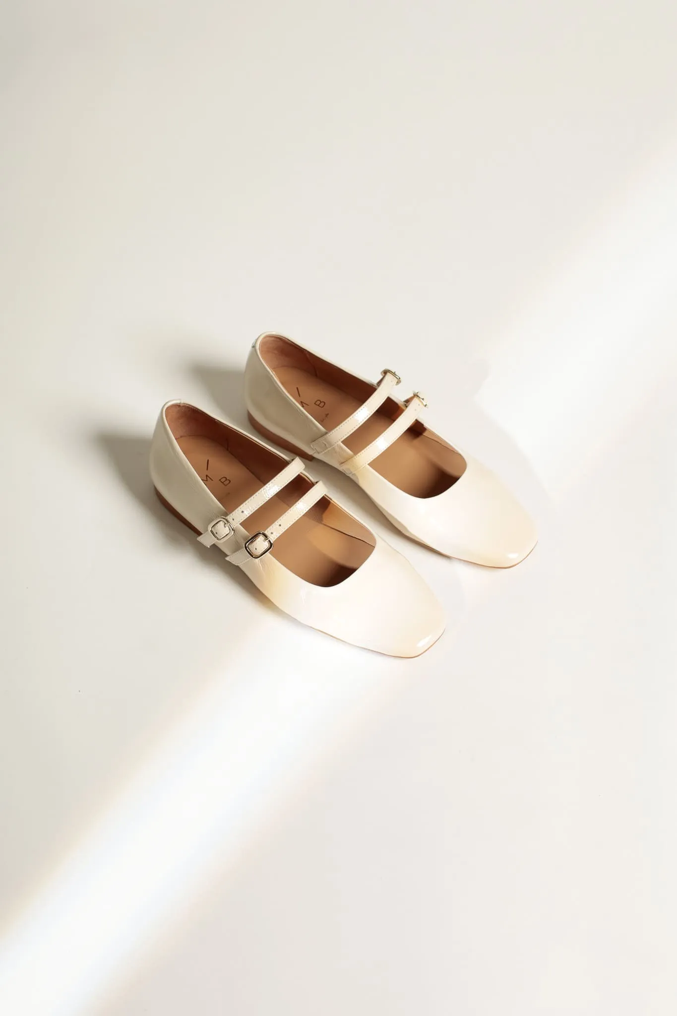 CANDY LATTE - Double Straps Mary Jane
