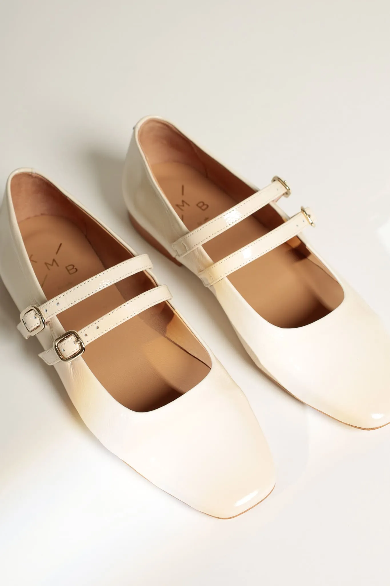 CANDY LATTE - Double Straps Mary Jane