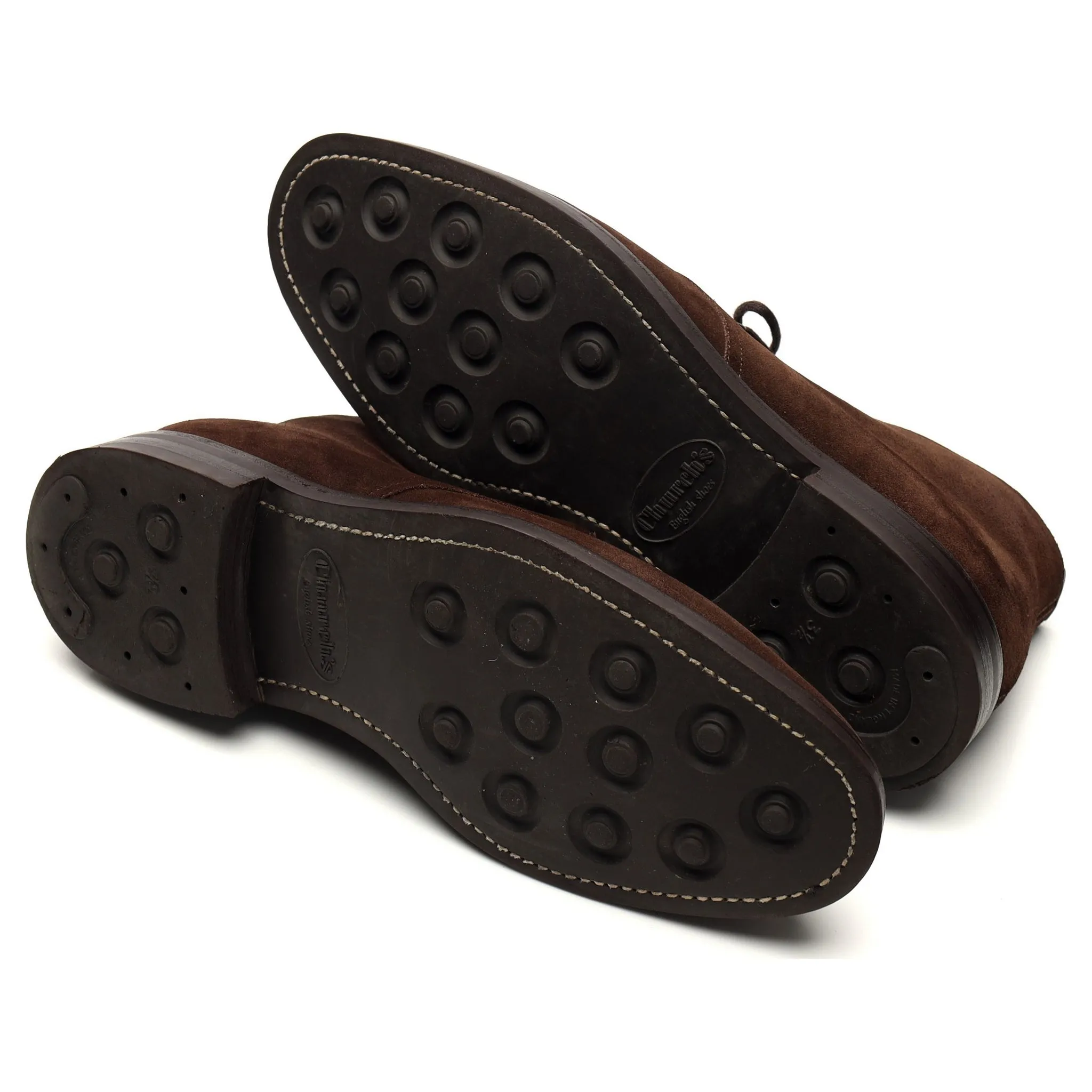 'Chalfont' Brown Suede Chukka Boot UK 9 F