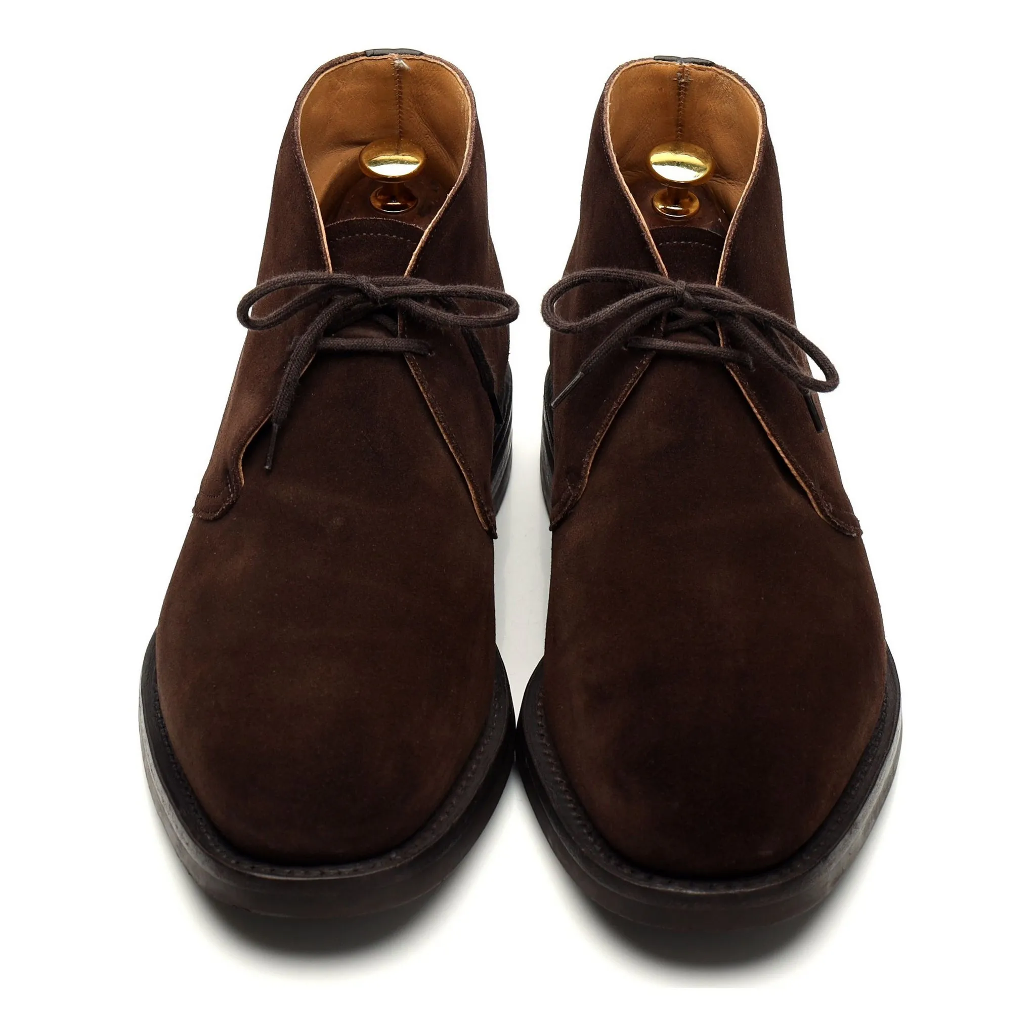 'Chalfont' Brown Suede Chukka Boot UK 9 F