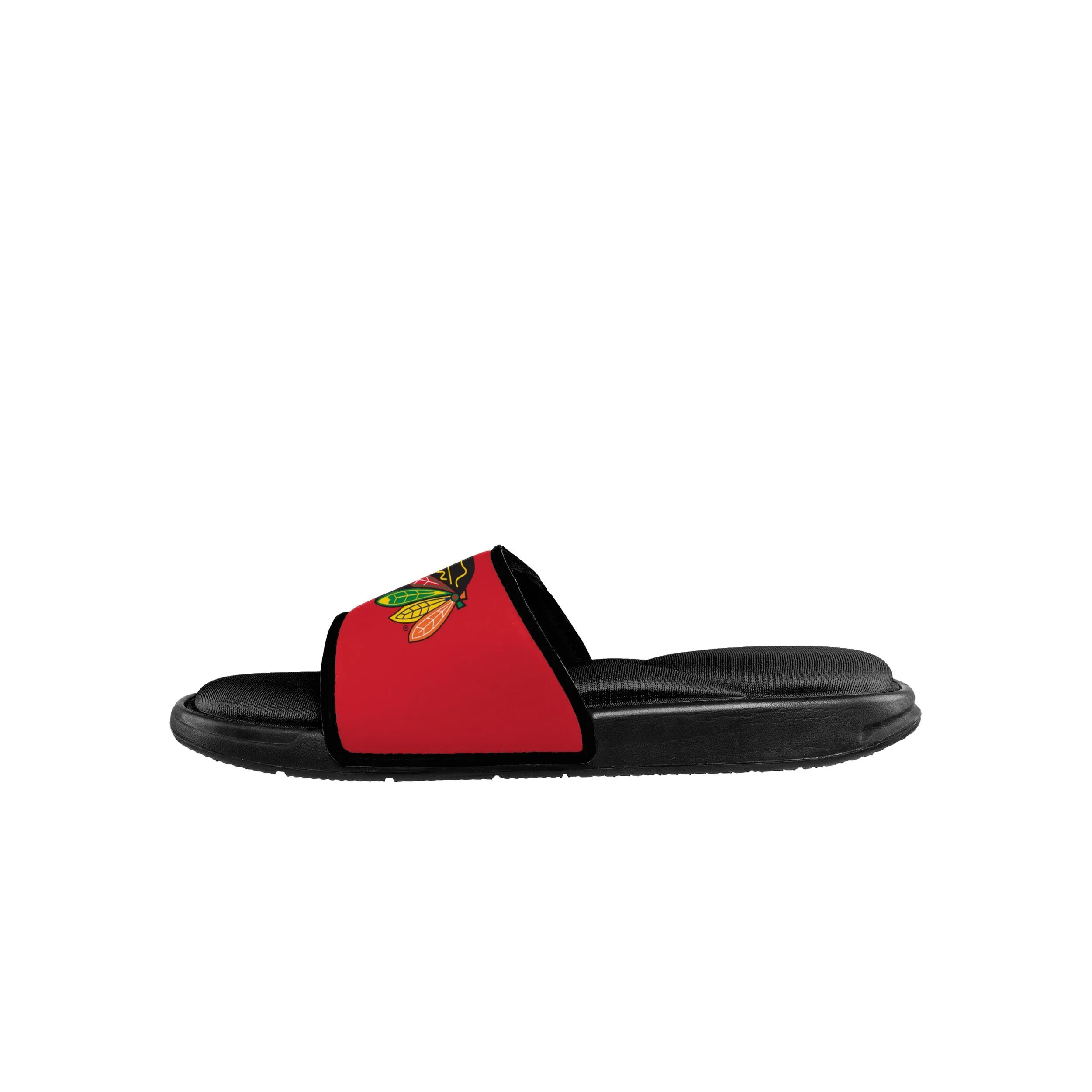 Chicago Blackhawks NHL Mens Foam Sport Slide Sandals