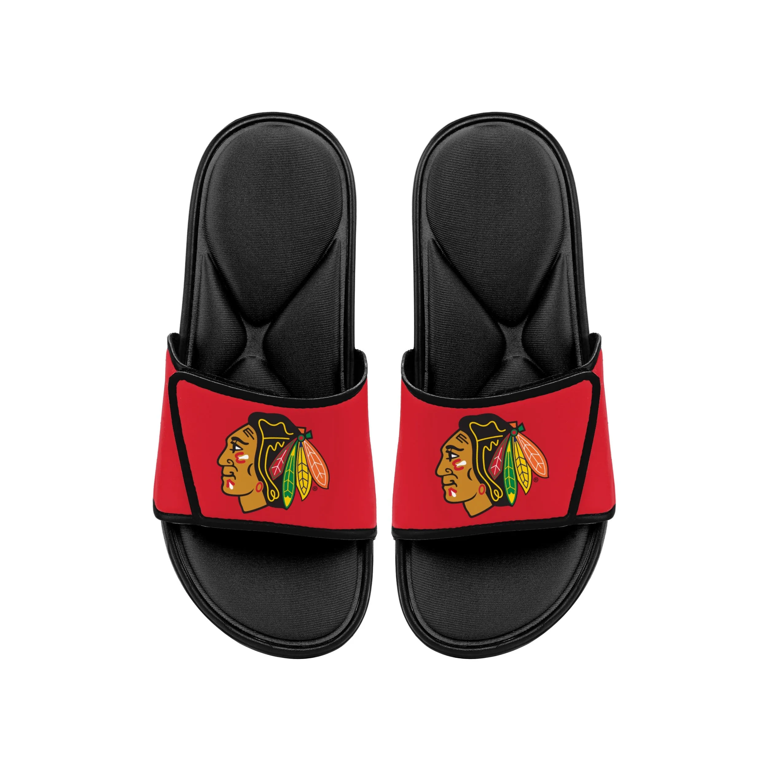 Chicago Blackhawks NHL Mens Foam Sport Slide Sandals