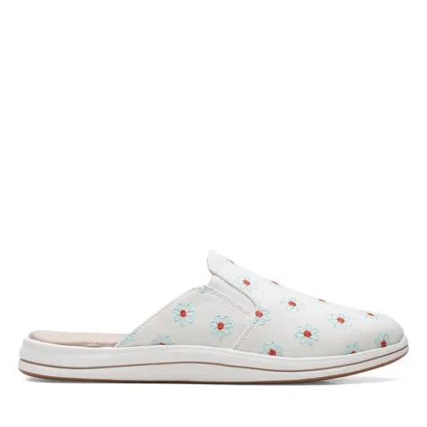 Clarks Women's Breeze Shore Shoes- Natural Canvas