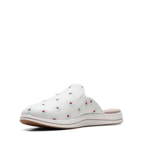 Clarks Women's Breeze Shore Shoes- Natural Canvas