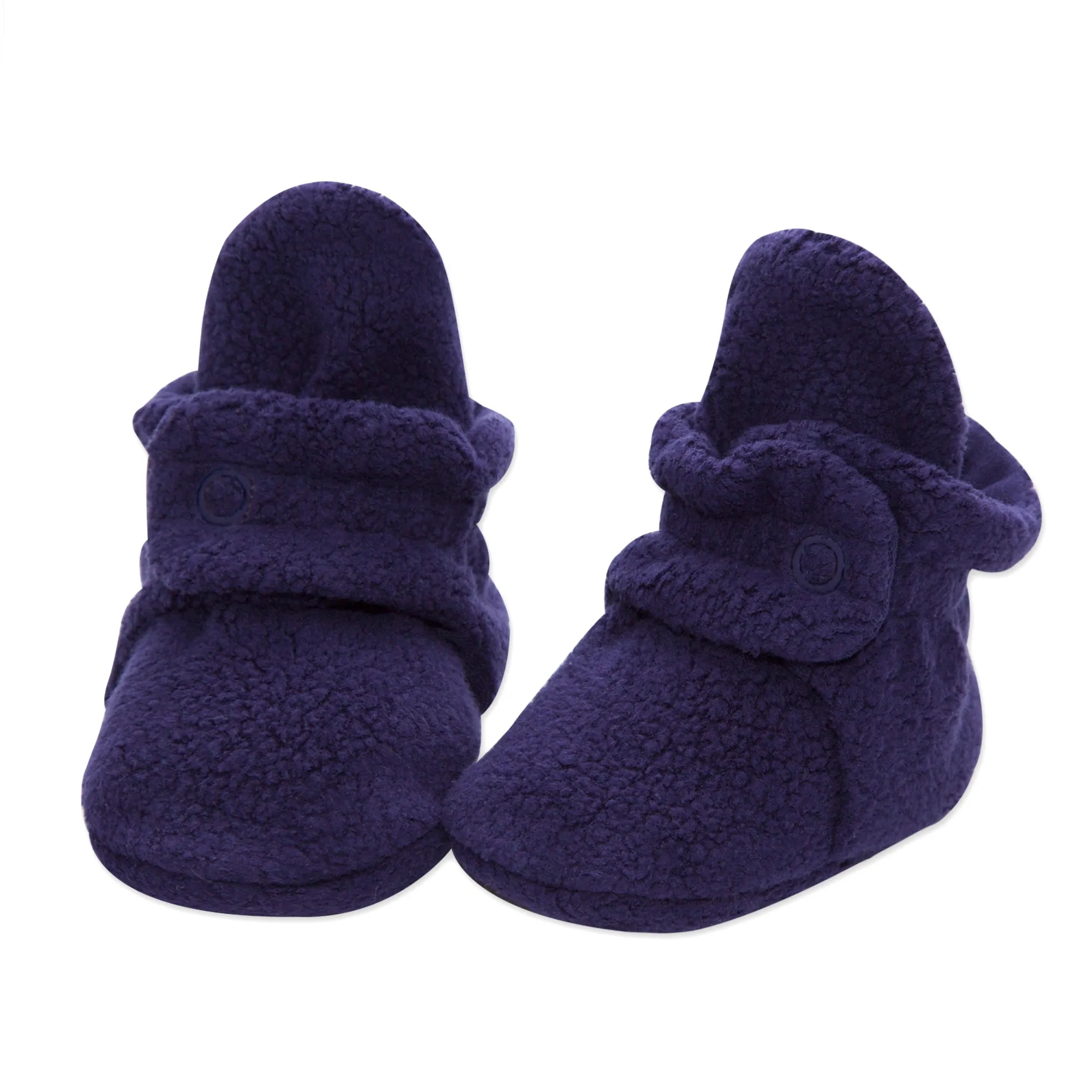 Cozie Fleece Baby Bootie 3 Pack - Black/Khaki/True Navy