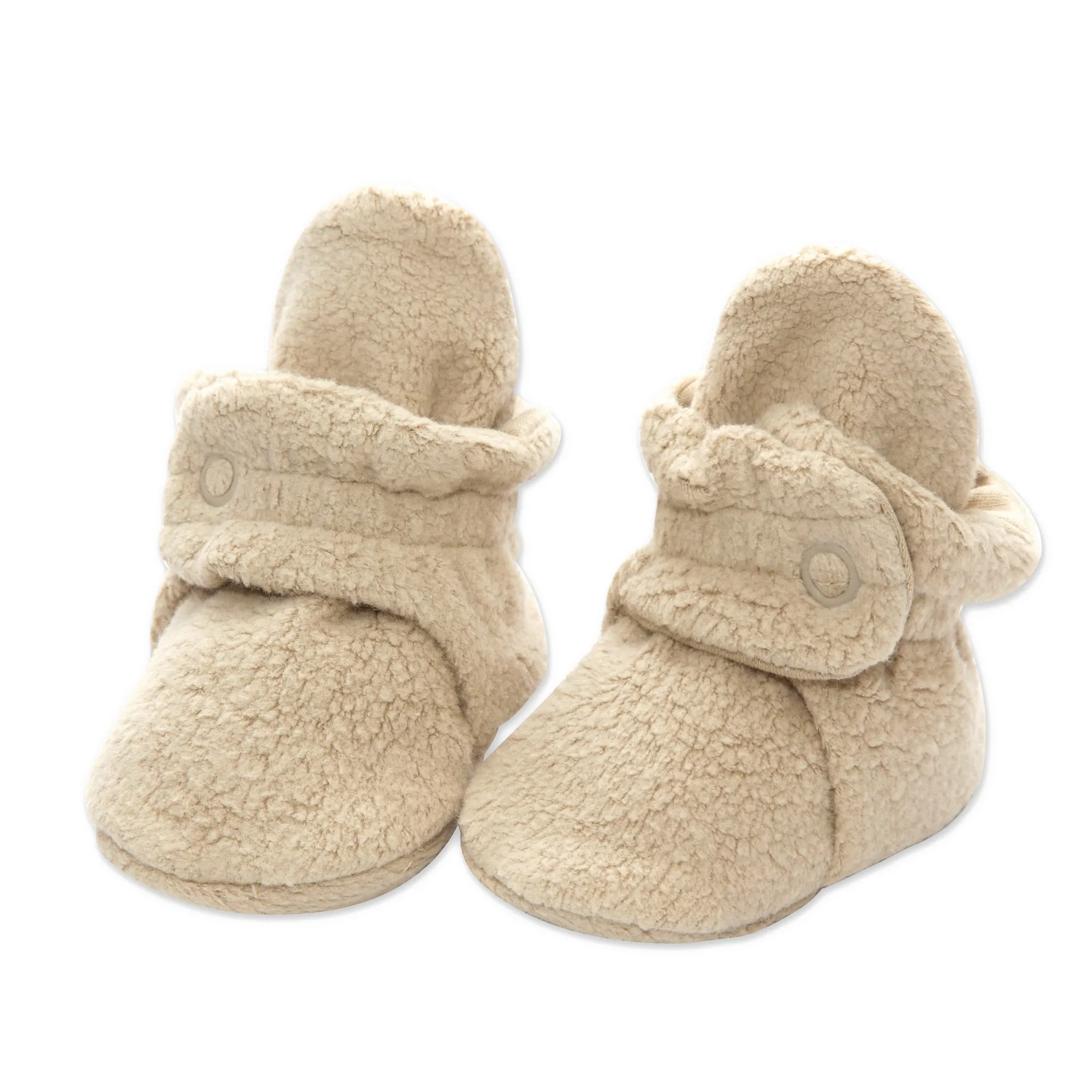 Cozie Fleece Baby Bootie 3 Pack - Black/Khaki/True Navy