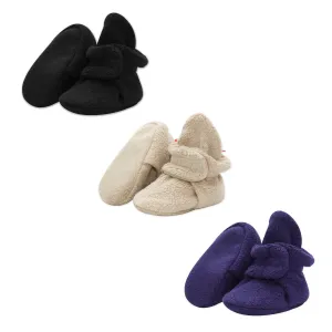 Cozie Fleece Baby Bootie 3 Pack - Black/Khaki/True Navy