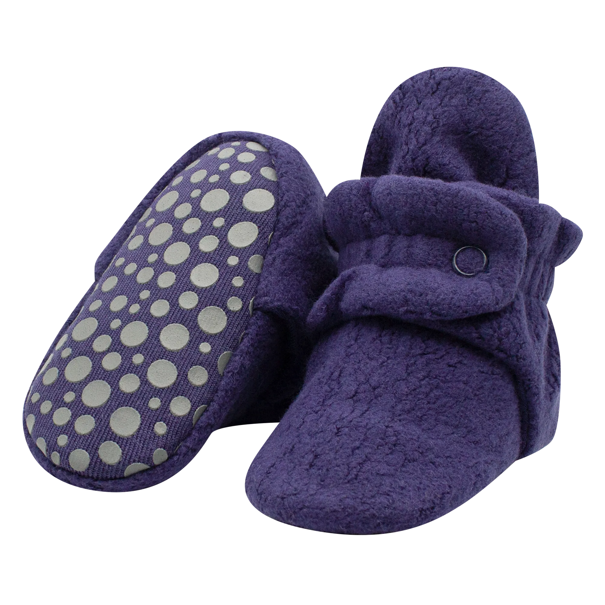 Cozie Fleece Gripper Baby Bootie - True Navy