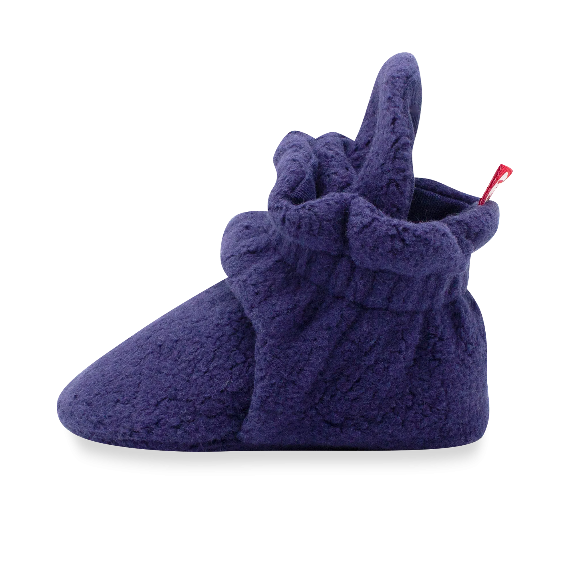 Cozie Fleece Gripper Baby Bootie - True Navy