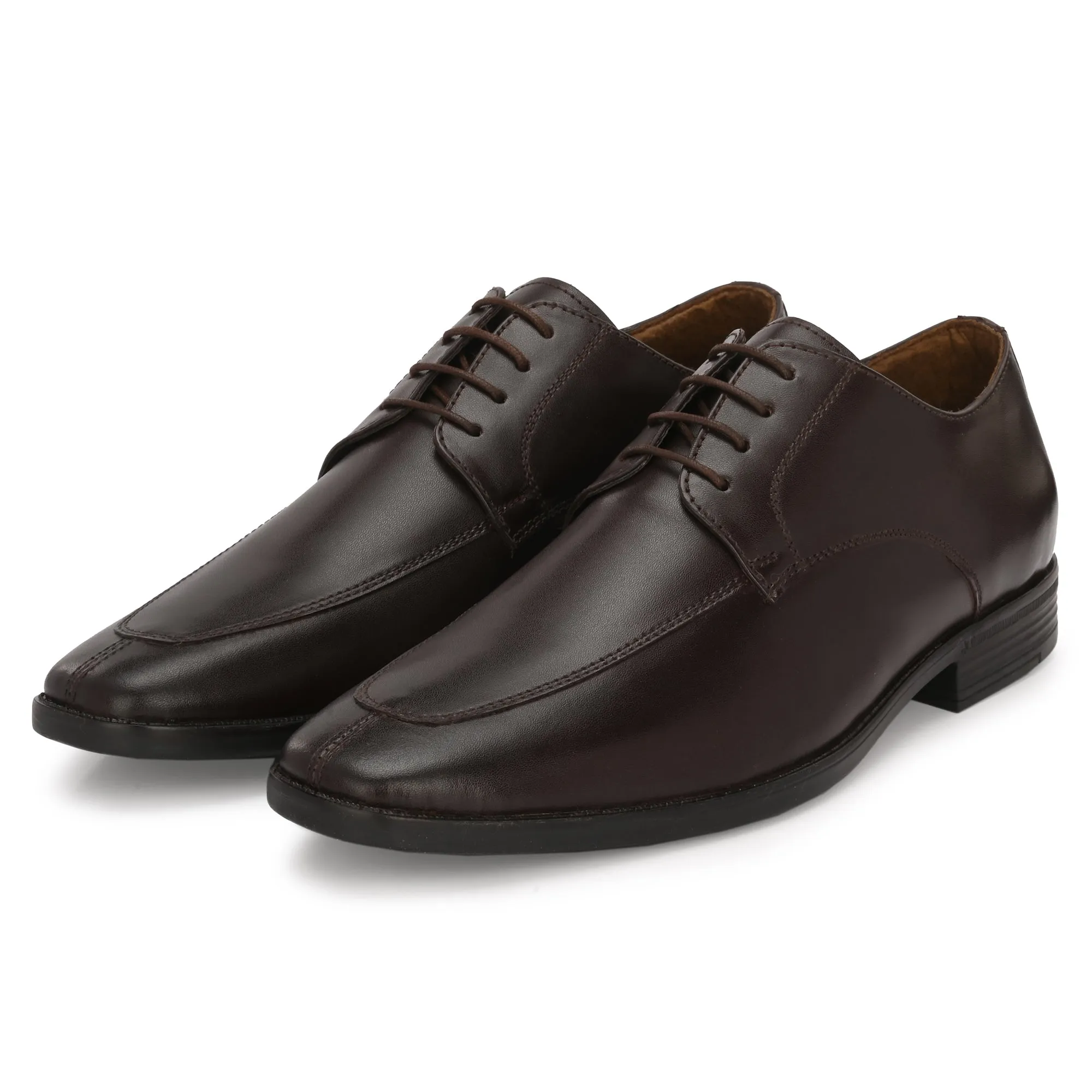Dapper Full Grain Leather Derby Lace Ups