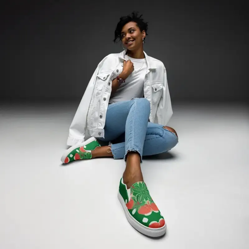 Dipaliz Canvas Shoes Women Slip Spark Energy