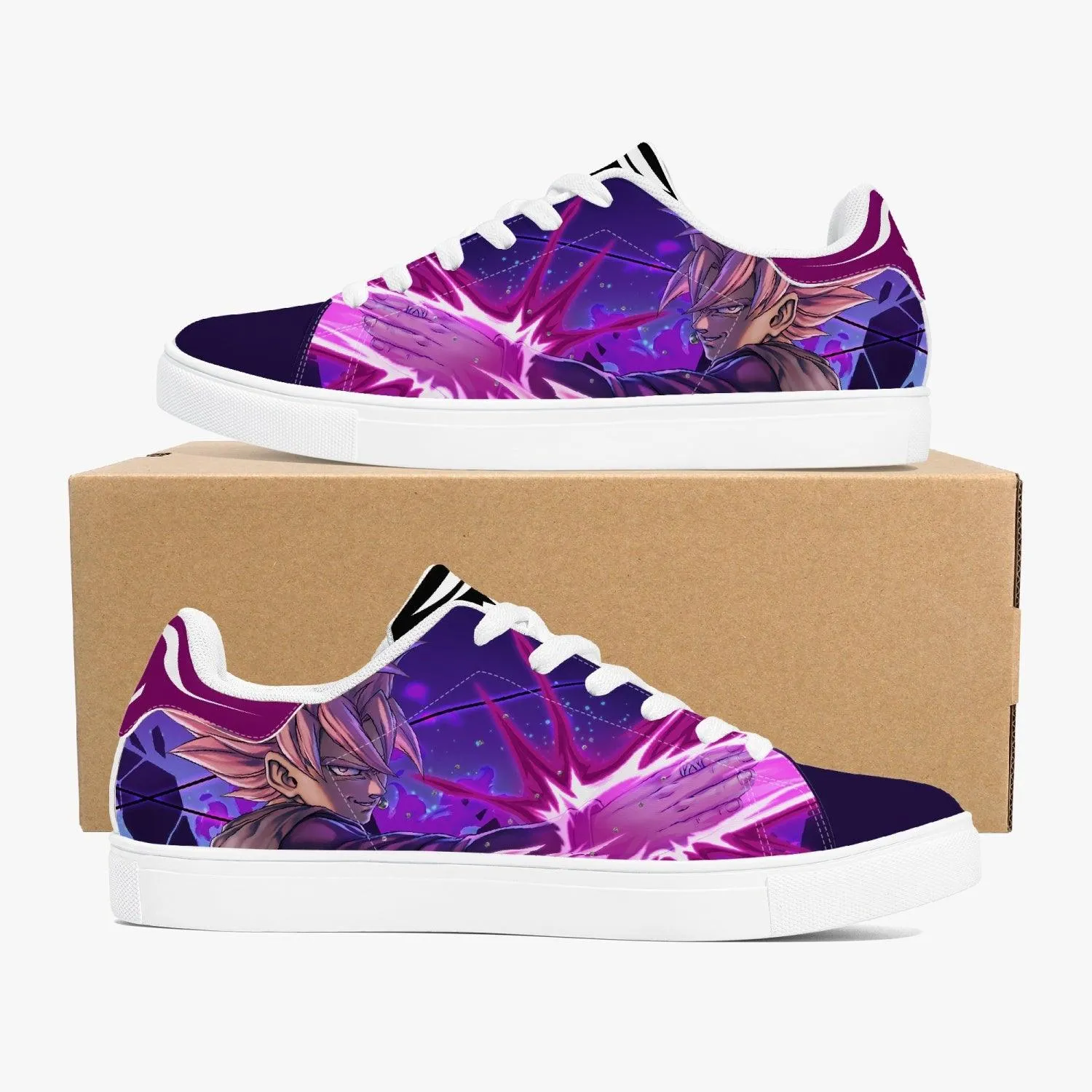 Dragonball Z Goku Black Skate Shoes Anime Shoes