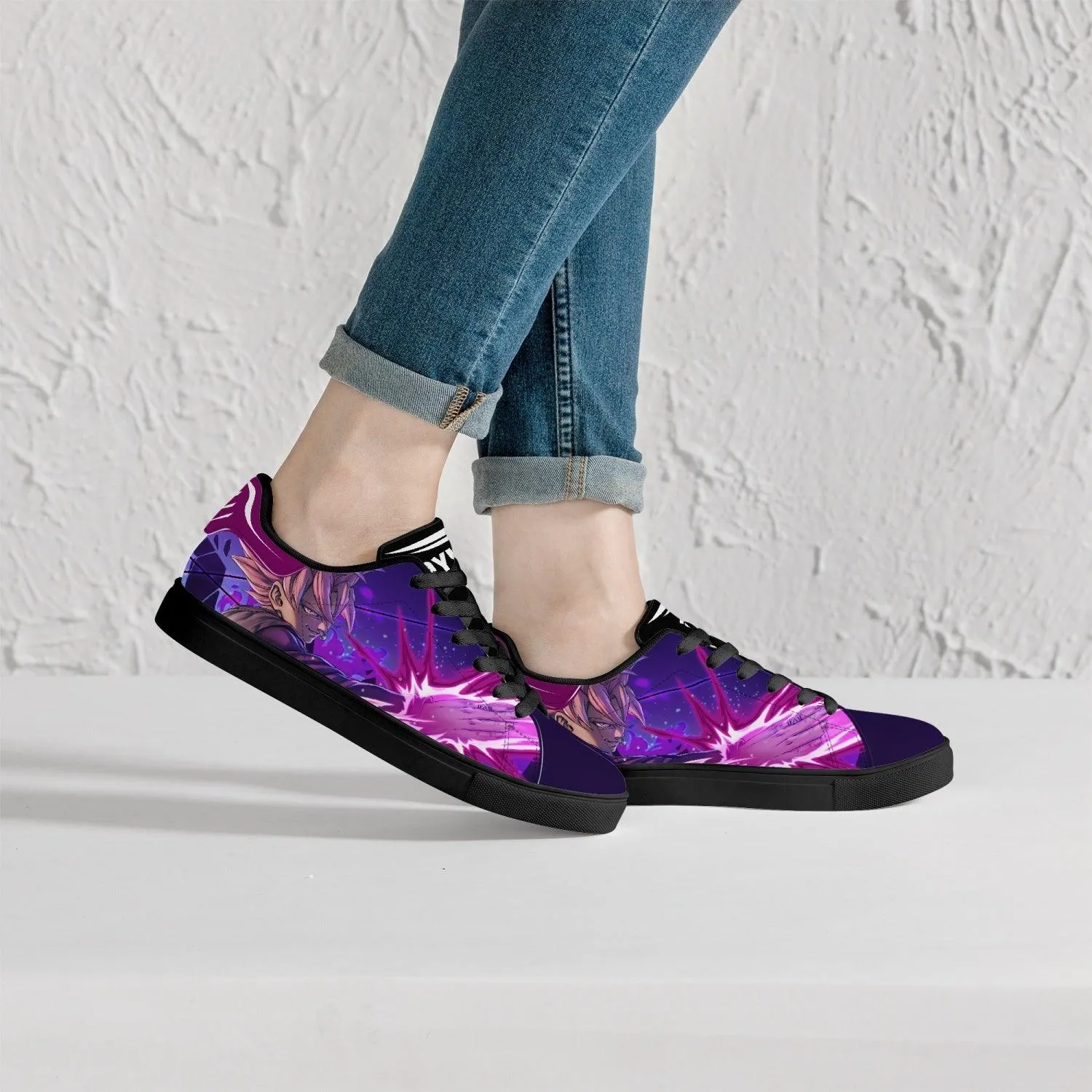 Dragonball Z Goku Black Skate Shoes Anime Shoes