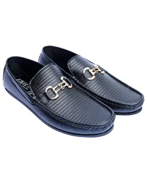 EX-4987-Black-Men Driving Moccasins