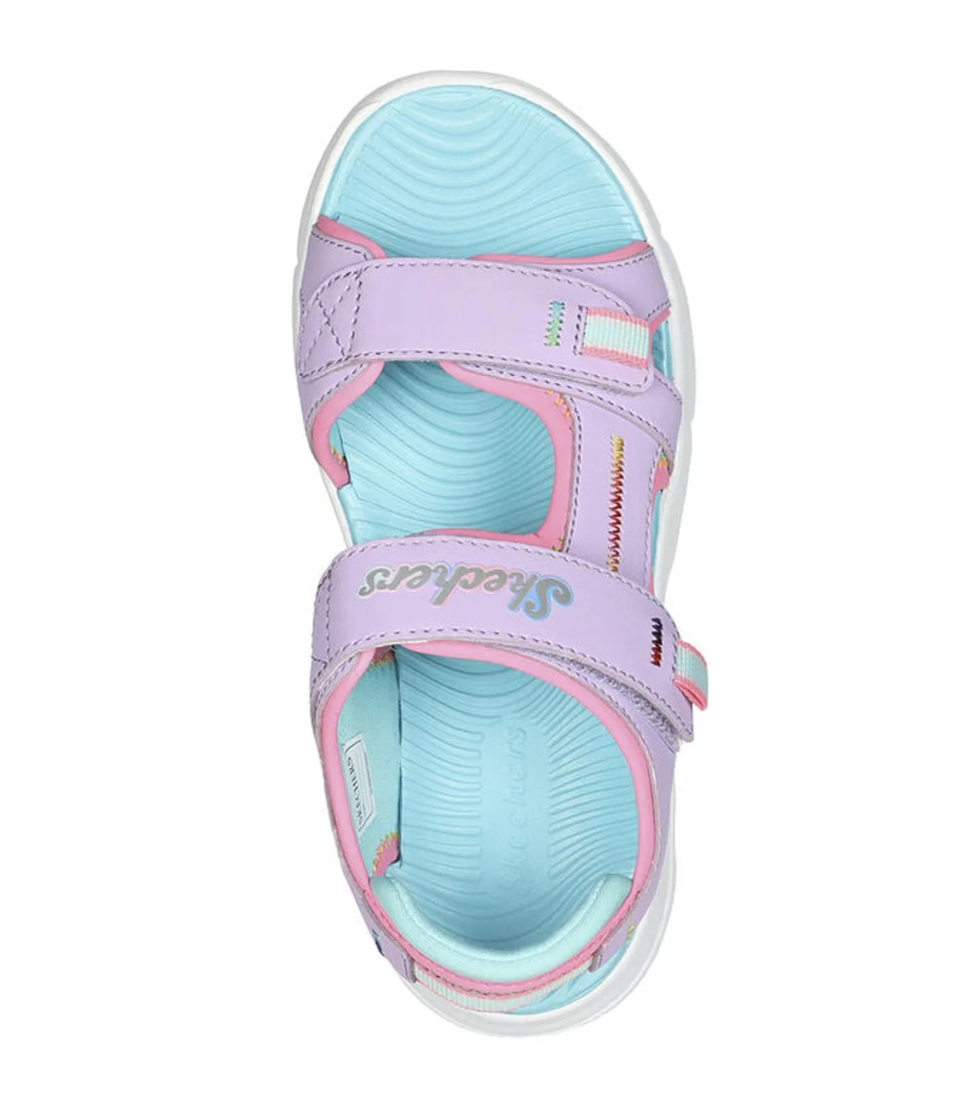 Flex Splash Sandals Lavender/Turquoise