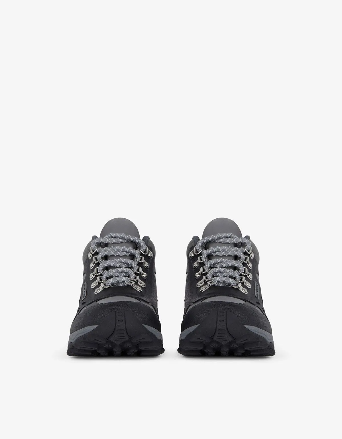 Givenchy Black Bogs Lace Up Boots