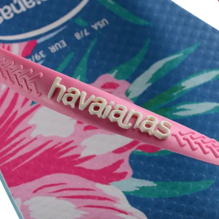 Havaianas Kid Slim Floral Palm Flip Flops
