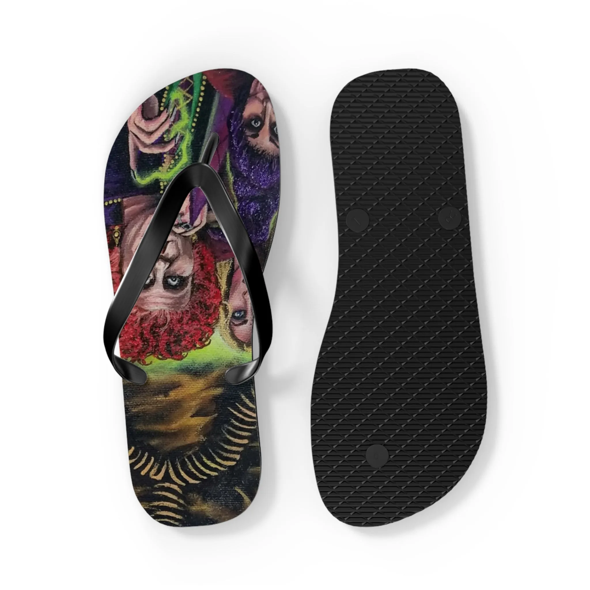 Hocus Pocus Flip Flops
