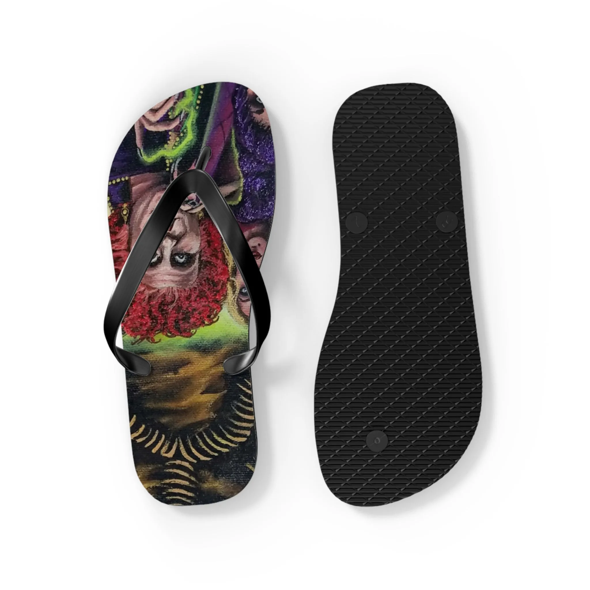 Hocus Pocus Flip Flops