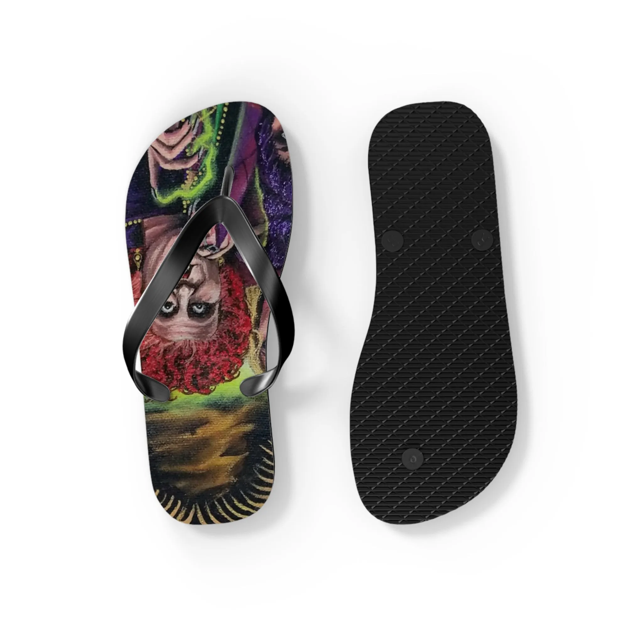 Hocus Pocus Flip Flops