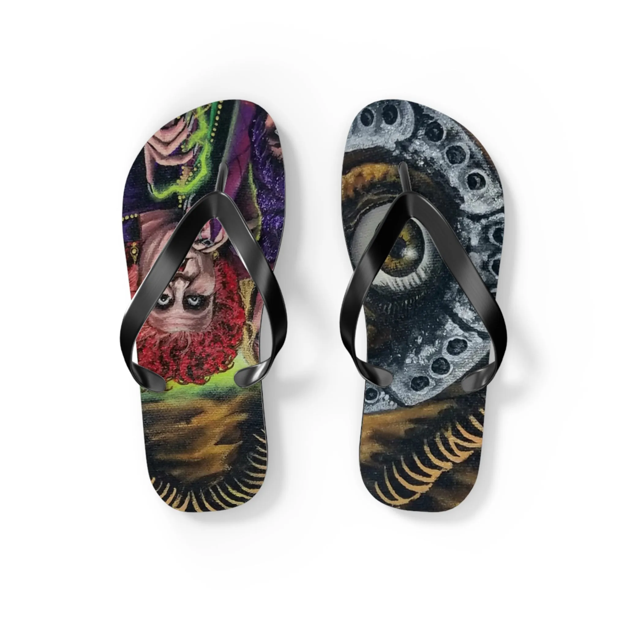 Hocus Pocus Flip Flops
