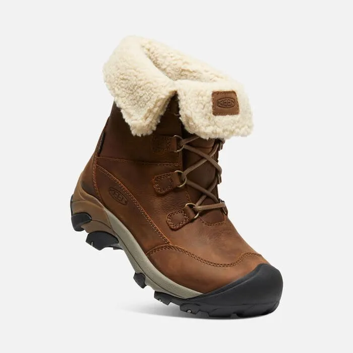 Keen Women's Betty Short Boots- Brown/ Shitake