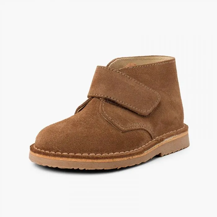 KIDS RIPTAPE SUEDE DESERT BOOTS