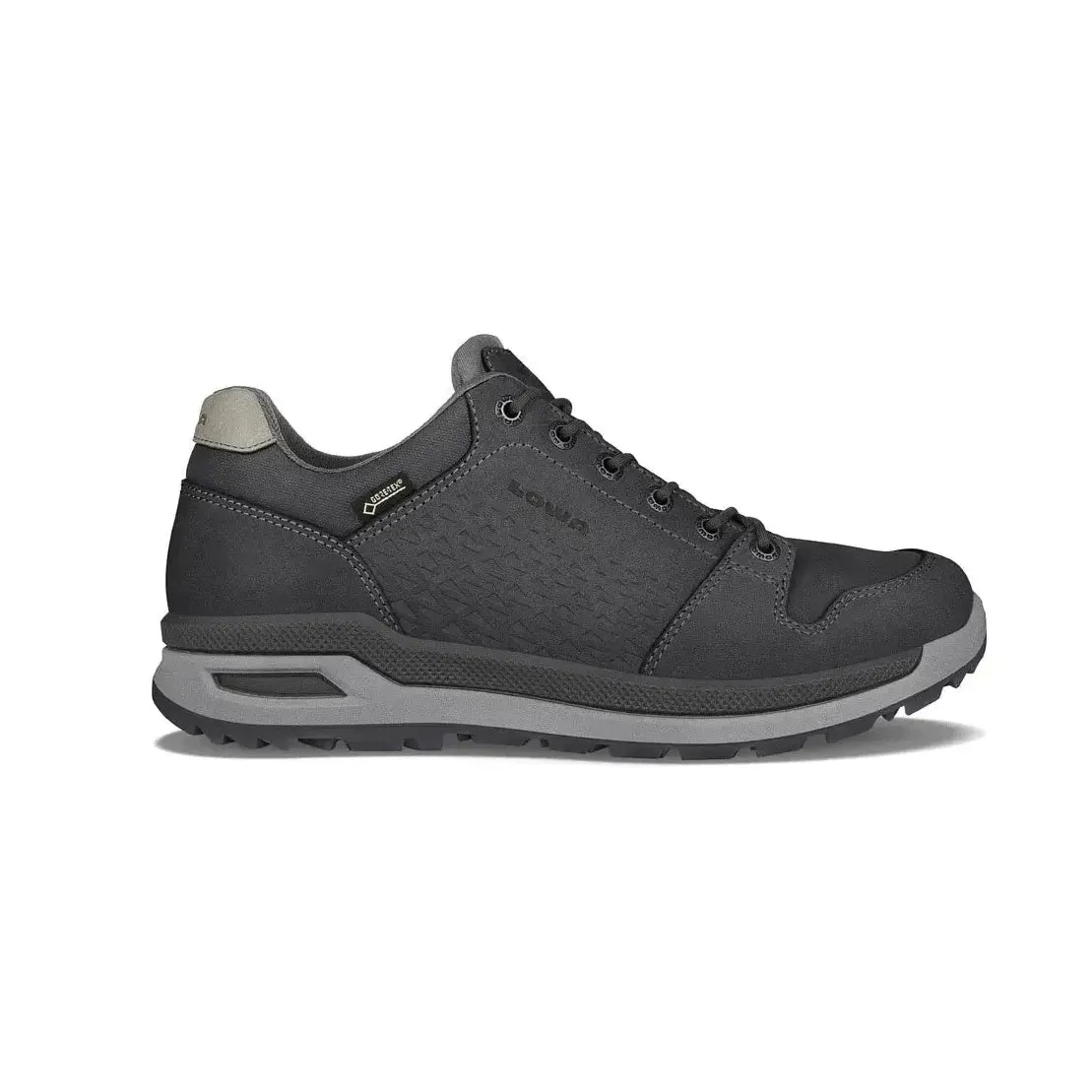 Lowa Locarno GTX Lo Wide Mens Hiking Shoe - Antharcite