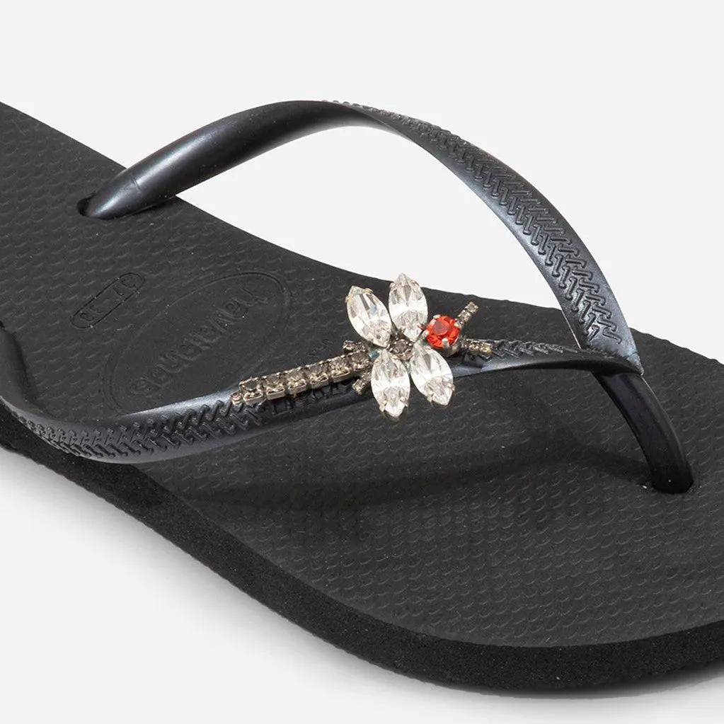 Magical Dragonfly Flip Flops