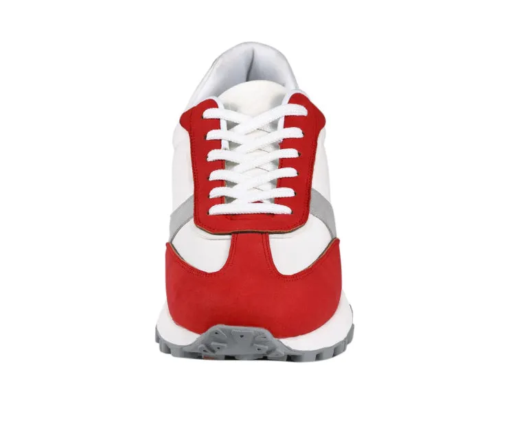 Mazino Gallium Elegance Red Sneakers Men’s Low Top Casual