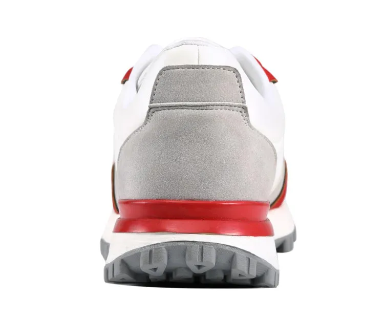 Mazino Gallium Elegance Red Sneakers Men’s Low Top Casual