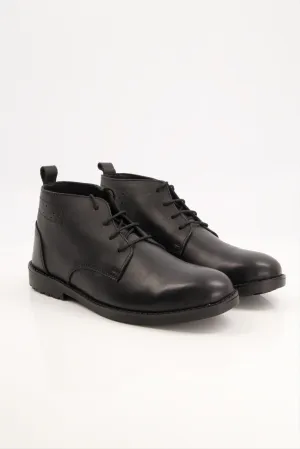 MEARS LEATHER CHUKKA BLACK